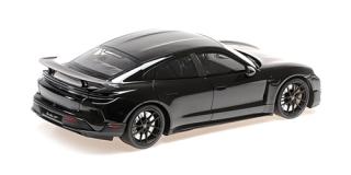 PORSCHE TAYCAN TURBO GT - 2024 - BLACK Minichamps 1:18 Metallmodell, Türen, Motorhaube... nicht zu öffnen